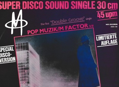 Schallplatte Maxi Single Vinyl 12'' Pop Muzik / M Factor (Special Disco-Version)