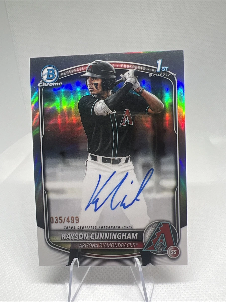 Bowman Arizona Diamondbacks Baseball Autographed Sports Trading