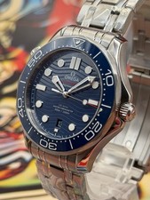 2024 Omega Seamaster Diver 300M – Ref. 210.30.42.20.03.001 –42mm Blue Dial 6