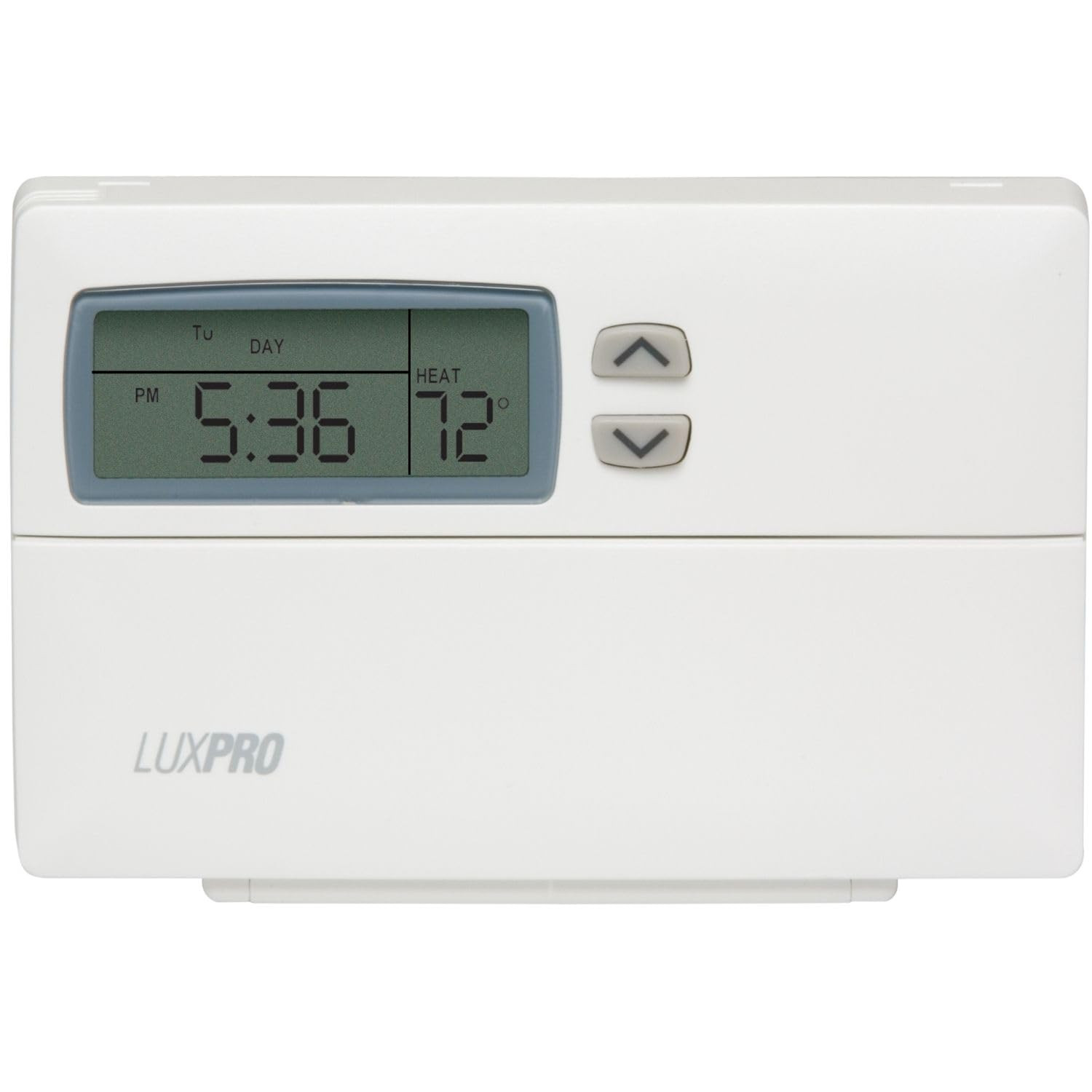 Pro PSP511C Programmable 5-2 Day Thermostat for Home Use; 1 Heat, 1 Cool, Bat...