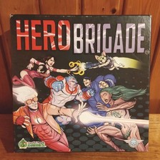 Hero Brigade Board Game - Game Salute - Zucchini People Games - 100% Complete