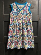 TEA Collection Blue Floral Dress Girls Size 10 Boho