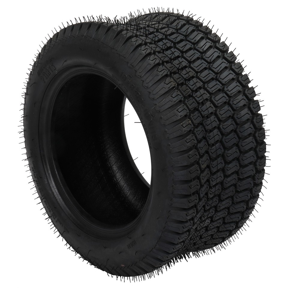 2-Pack 16x7.50-8 Riding Mower Tires - 4-Ply Turf Tires For Lawn Tractors, Go-Karts, & Wagons