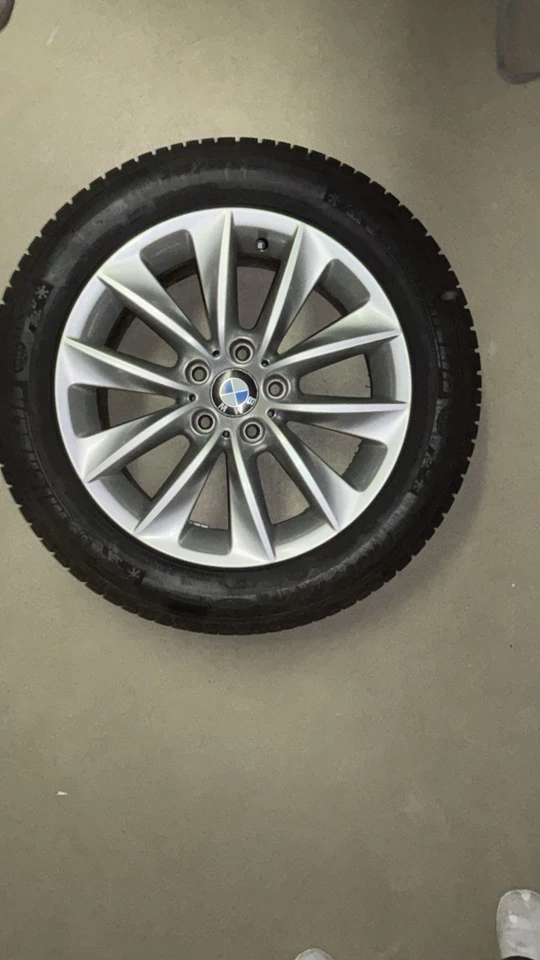 4 X Michelin Winterräder für BMW X3 245-50x18 Runflat 100H - Bild 2 von 4