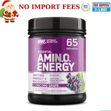 Optimum Nutrition Amino Energy, Concord Grape - 65 Servings