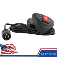 Tool Offroad Wire Winch Remote: Universal Electric Controller (11.48ft Cable)