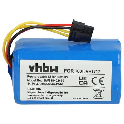 Akku für Proscenic Cocoa Smart 780T 790T 3000mAh 14,8V