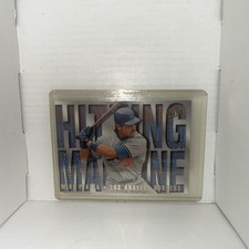 1995 Ultra Mike Piazza #9 BASEBALL CARD Los Angeles Dodgers Hitting Machines