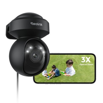 Reolink 4K Outdoor Plug in WiFi 6 Überwachungskamera mit 3x optischem Zoom PTZ 360°