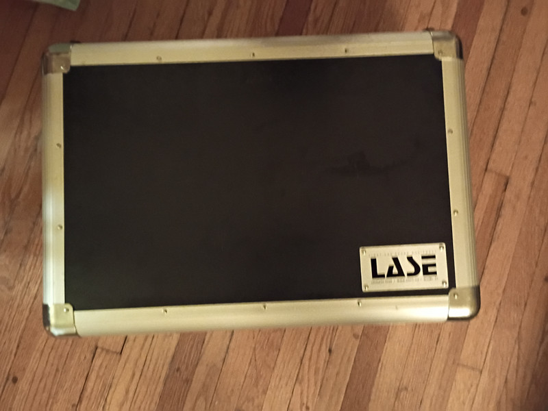 LASE Euro Style Flight Case with Dual Latches for CDJ, SC or 12x14 mixer Used