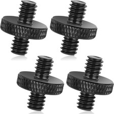 1/4" Male to 1/4" Male Tripod Screw, 4 PCS Standard Camera Cage Mount Threaded