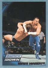2010 Topps WWE Blue Parallel Wrestling Cards Pick from List