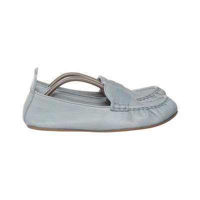 Acne Studios, Loafers, Größe: 41, Leder, Blau, Damen #Pz8