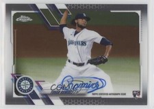 2021 Topps Chrome Rookie Auto Yohan Ramirez #RA-YR Auto 0yx2