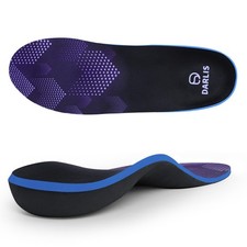 Heavy Duty Support Pain Relief Insoles, 220 lbs Plantar Fasciitis High Arch