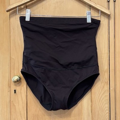 Maidenform Black High-Waisted Shapewear Brief Waist/Abdomen/Buttocks 7 LG