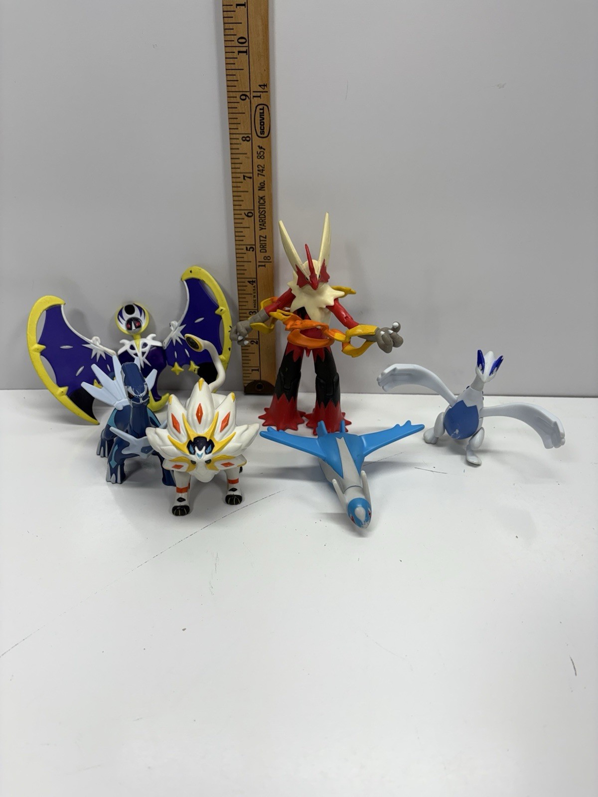 Pokemon Sun and Moon Mcdonalds Toy Lot of 6