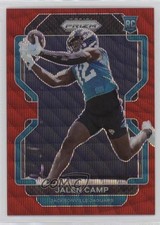 2021 Panini Prizm Rookie Red Wave Prizm 89/149 Jalen Camp #410 0b4t
