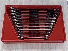 Snap On Oex711bp Flank Drive Sae 12 Pt Combination 11pc Wrench Set 38 - 1
