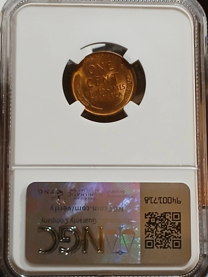 1910 Lincoln Wheat Cent NGC MS65RB - Image 4 of 4