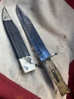 Civil War Era “I Prefer John Coe Sheffield” Bowie Knife with Bone Grip