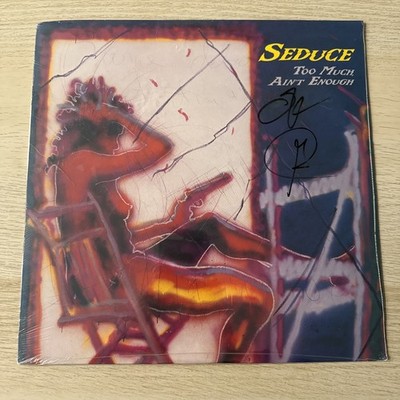 Sealed Seduce - Too Much Aint't Enough 1988 Promo IRS Metal Hard Rock Rare READ