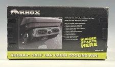 Rhox Air Golf Car Cart Cabin Cooling Fan 12V Gas-Electric