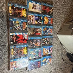 Sega CD Massive Lot of 90 Games!