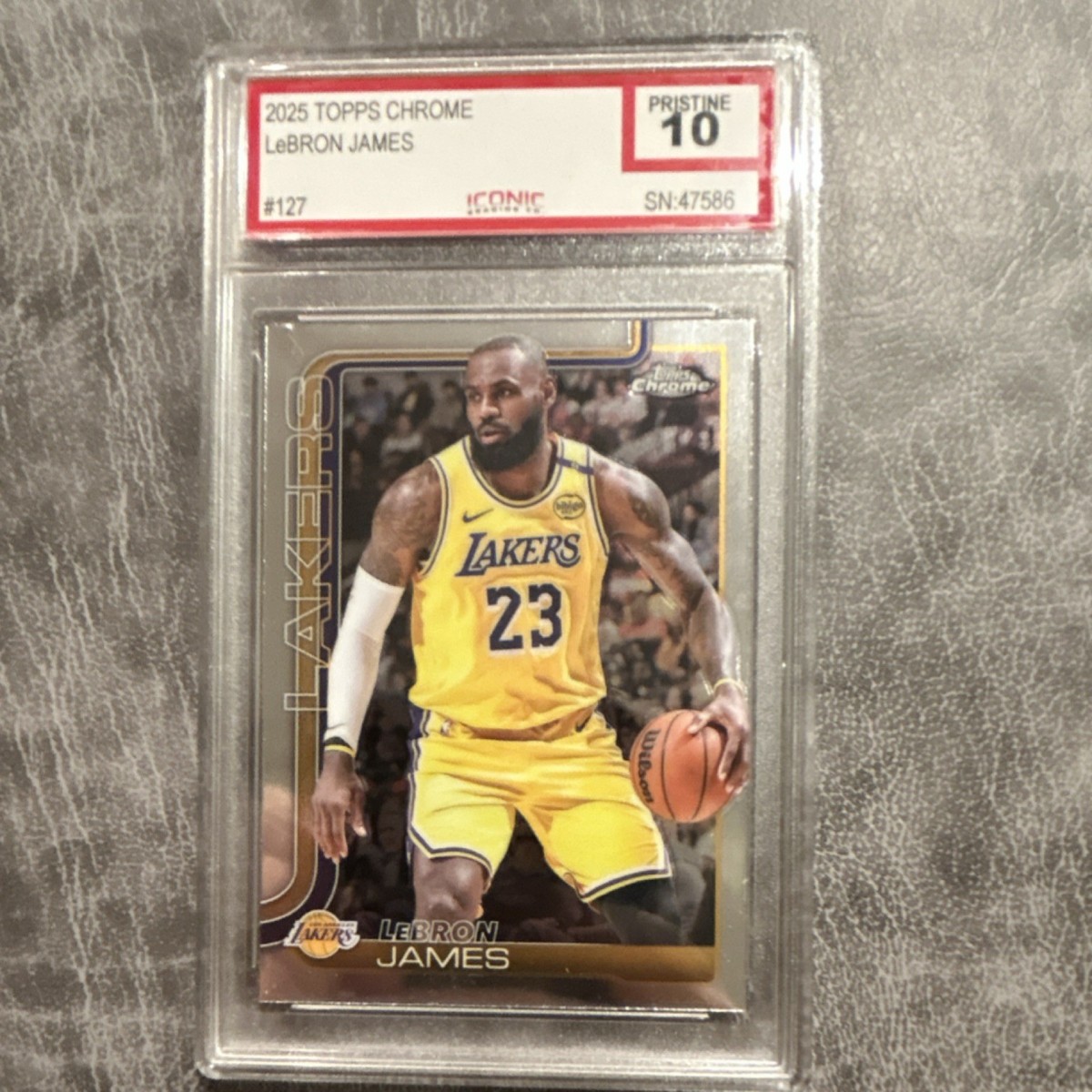 2025-26 Topps Chrome - LeBron James #127 for sale online | eBay