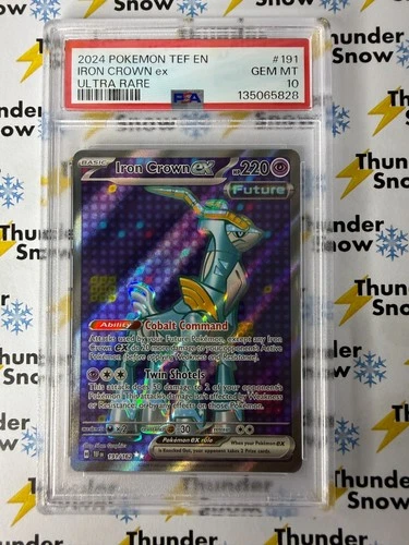 Iron Crown ex #191 Ultra Rare 2024 Temporal Forces PSA 10