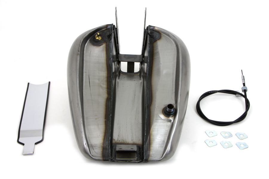 Bobbed 4.0 Gallon Gas Tank Shovelhead EVO Touring Dresser