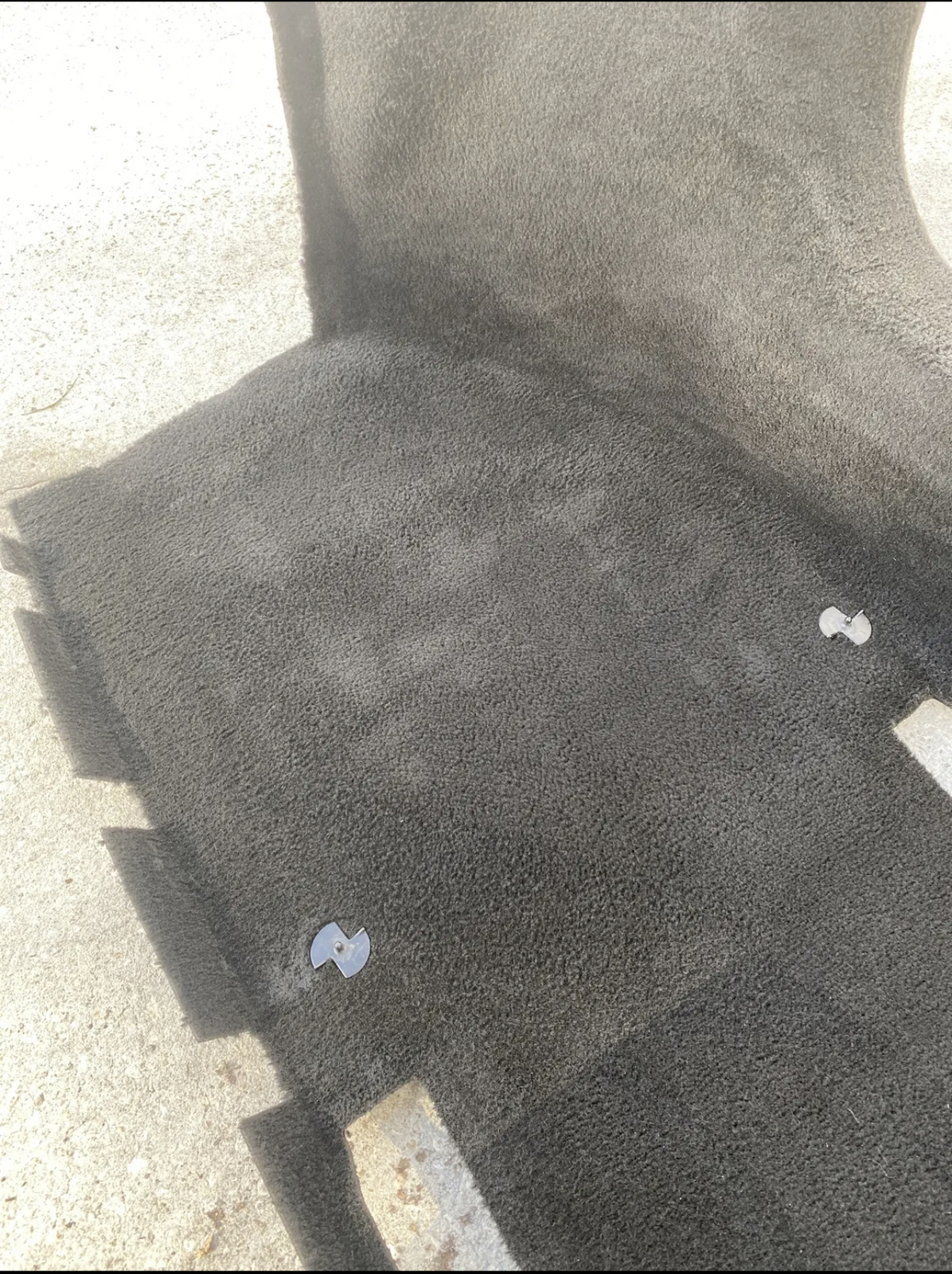 Ferrari 458 Italia Spider RH, Right Floor Carpet, Black, Used P/N 83007896