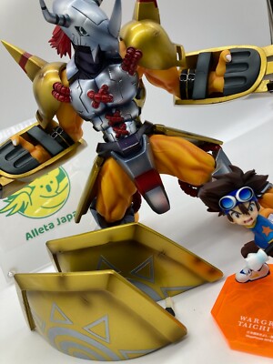 Edle G.E.M. DIGIMON ADVENTURE Wargreymon Taichi Yagami Figur Spielzeug Megahaus
