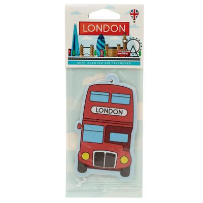 London Routemaster-Bus roter Auto-Lufterfrischer - Minze (pro Stück)