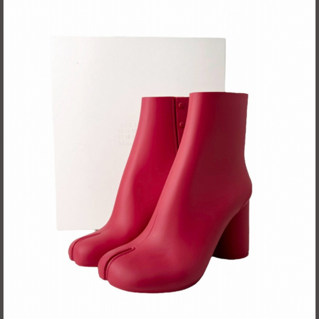 Maison Margiella☆Womens Off Set Heel ブーツ【英国発】 Maison Margiela 22 Trunk S038-MM FEMALE SHOES MAIN TABI HEEL