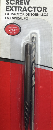 #1,#2,#3 SCREW BOLT EXTRACTORS REMOVER EASY OUT WITH DRILLS BITS - Picture 3 of 4
