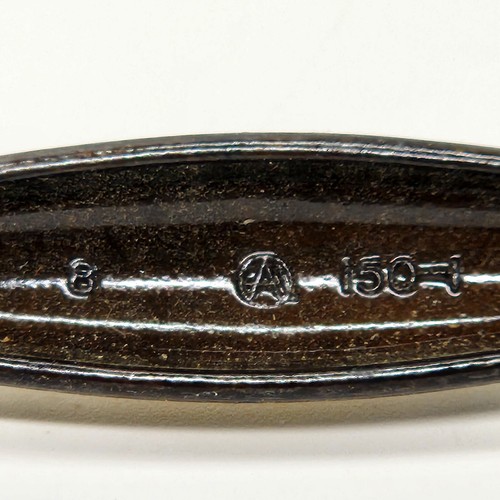 Menge 15 Vintage Schubladengriffe Griffe gebürstetes Messing mit Schrauben 5,75"L/CTC 3" - Bild 2 von 8