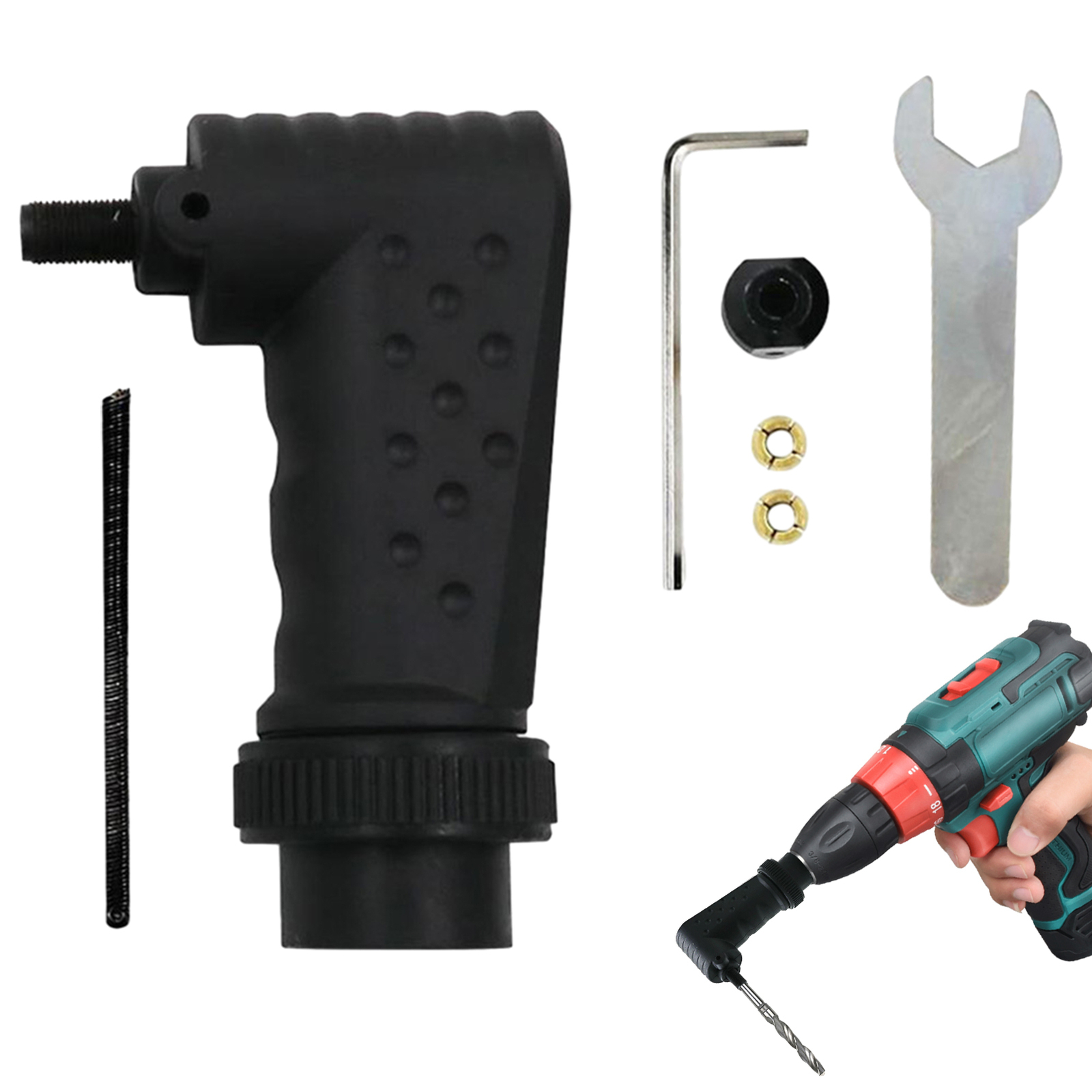 Right Angle Converter Attachment For 90° Tool Rotary Tools For Electric Grinder