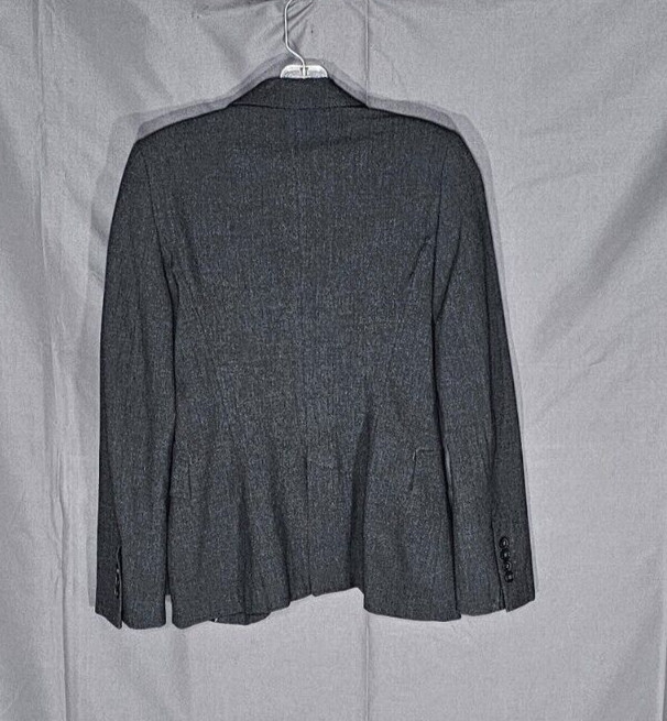 ZARA Basic - Black Lined Jacket - Size  2 / EU 34 - image 2