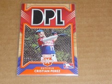 2022 Panini Elite Extra Edition CRISTIAN PEREZ JERSEY /199 T1466