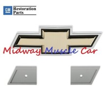 Bowtie Grille Emblem W4 Headlamps 83-88 Chevy Blazer K5 Pickup C10 K10 C20 K20