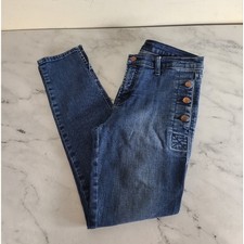 J Brand Midrise Skinny Leg Blue Jeans 29 Preo...