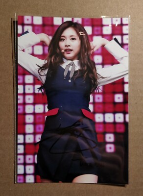 Twice Tzuyu 4x6 Photo Korean autograph signed USA Seller