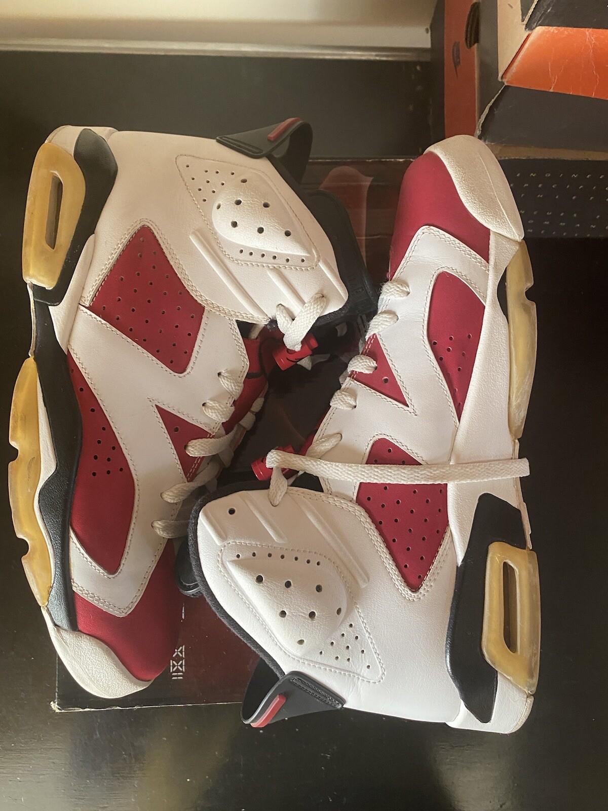 OFF WHITE X NIKE 2008 Nike Air jordan 6 VI CARMINE CDP PACK Og Red III X off White supreme 7 8 5