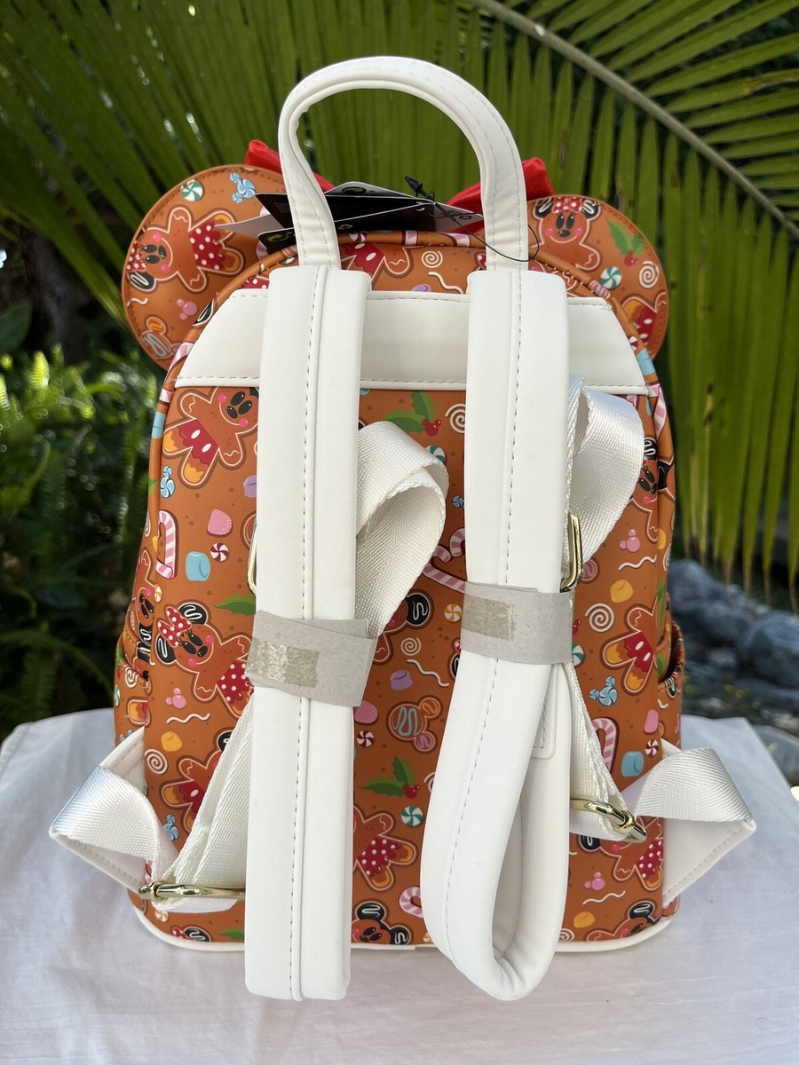 Loungefly Disney Gingerbread Mickey & Minnie Mini Backpack  display picture 1