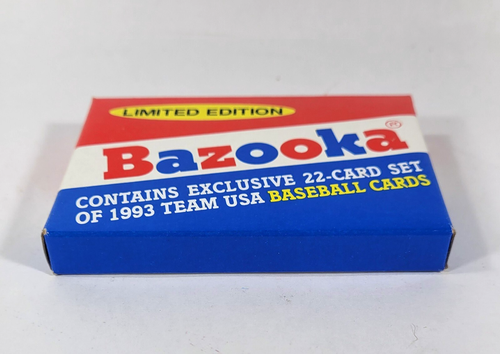1993 Topps Bazooka 22 Card Set New Unopened Box Todd Helton Rookie #11 - Picture 2 of 10