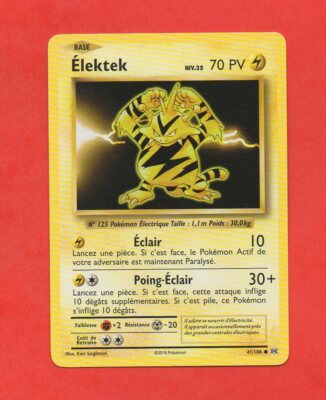 Pokemon No. 41/108 - ELEKTEK Level 35 - 70PV (A7296)