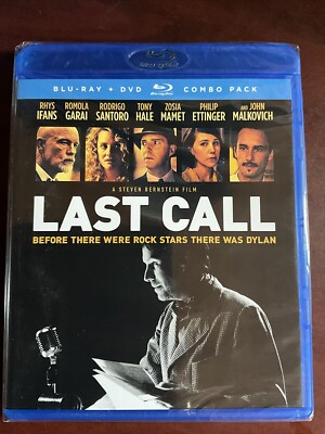 Last Call (Blu-Ray + DVD, 2020, WS) Rhys Ifans, Romola Garai, John Malkovich NEW