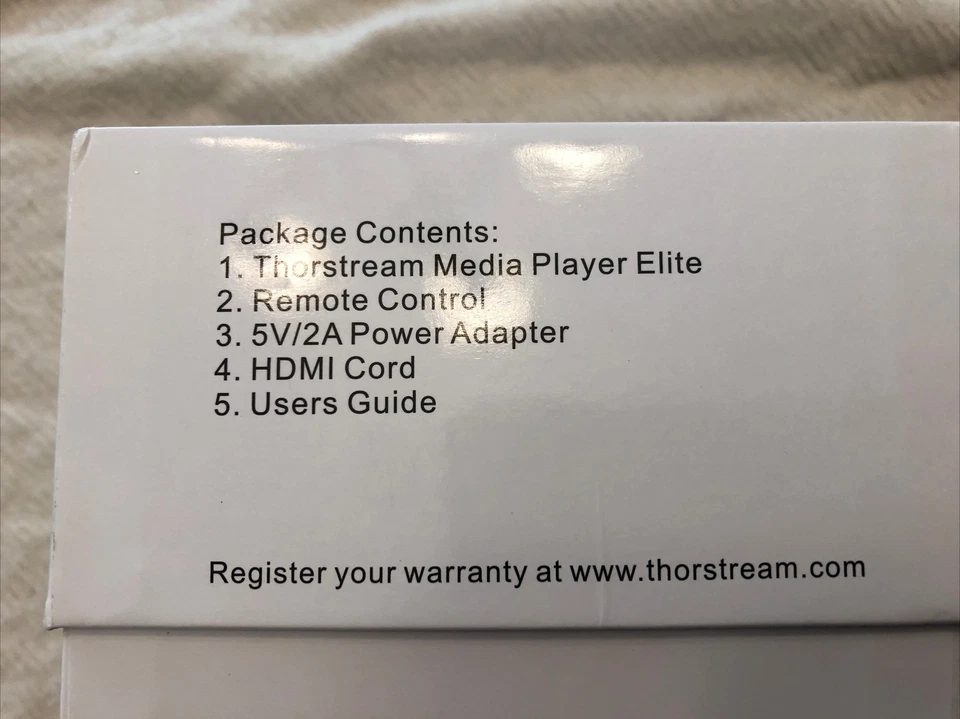 Caja multimedia y control remoto Thorstream StreamSmart Elite Streaming TV Foto 4 de 4