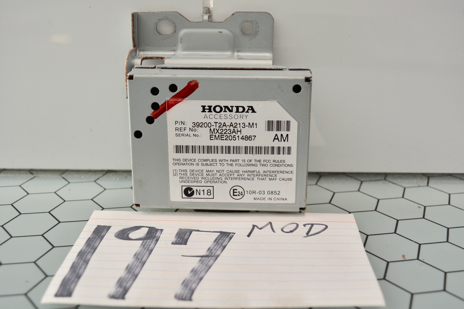 13 14 15 Honda Accord Body Control Module Computer Used #197-MOD 